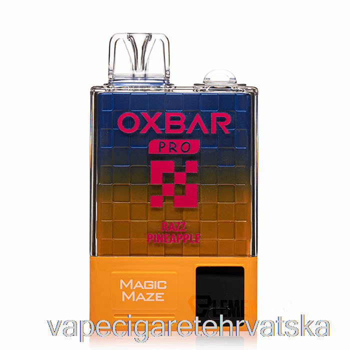 Vape Cigarete Oxbar Magic Maze Pro 10000 Za Jednokratnu Upotrebu Razz Ananas